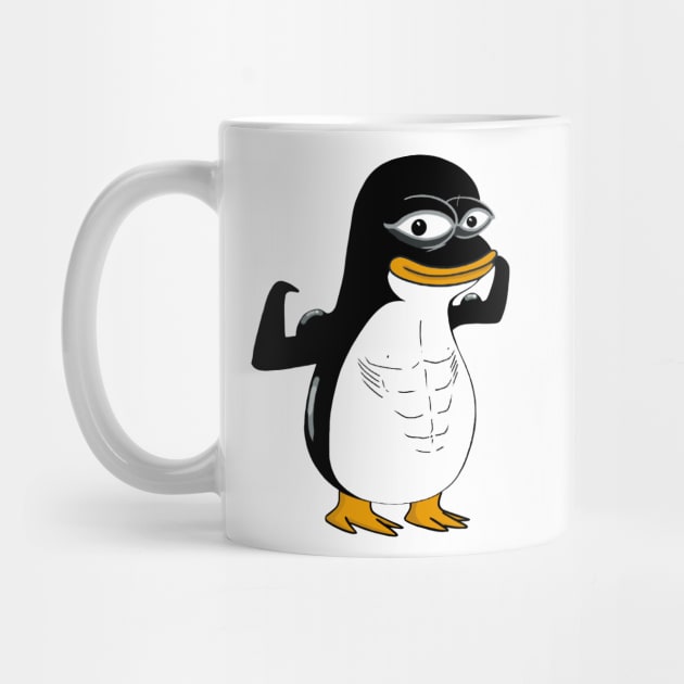 Linux Tux humorous tech-savvy playful meme by it-guys